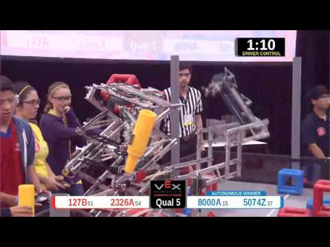 2015 VRC Arts Q5 - 127B 2326A vs 8000A 5074Z - 39 to 63 - VEX Worlds 2015 - Arts Division