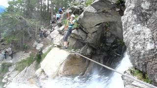 preview picture of video '110703 - Klettersteig Stuibenfall'