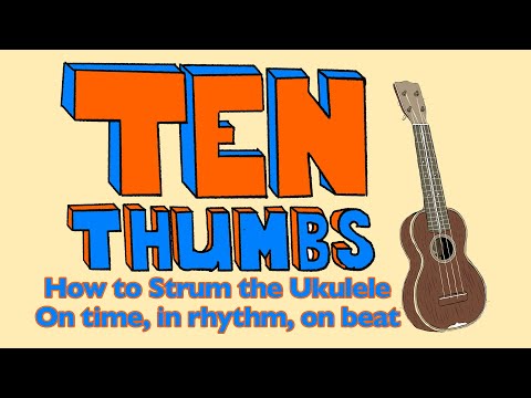 How to Strum in Time - Beginner Ukulele Tutorial