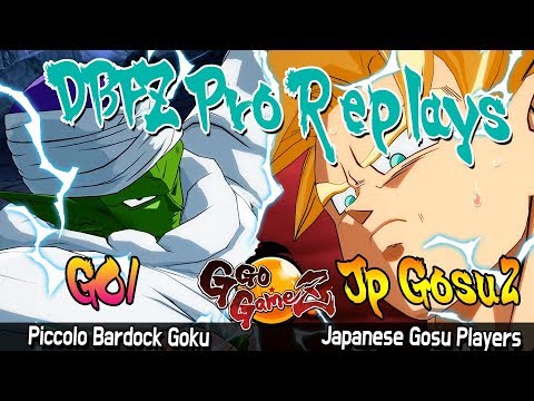 DBFZ GO1 vs JP Gosu Players Part.2 [Dragon Ball FighterZ] Pro replays