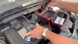 BMW maletero cerrado con la batería desconectada. how to open trunk of bmw with battery disconnected