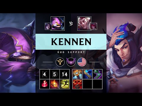 Kennen Support vs Rakan - NA Master Patch 25.16