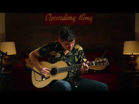 Recording King  RP-342 | Single "O" Tonewood Reserve Parlor Guitar. New with Full Warranty! image 5