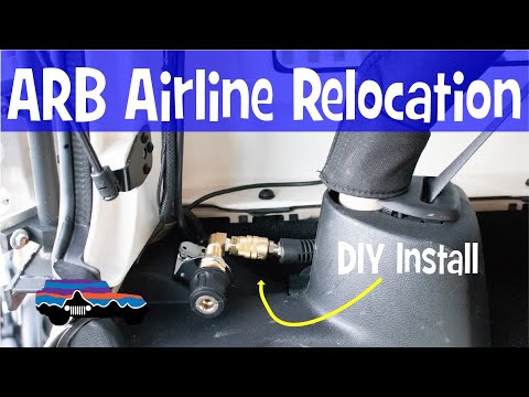 JEEP Mod - ARB Manifold Install and Airline Relocation