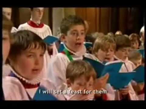 Choir of Hexham Abbey   Here I am Lord