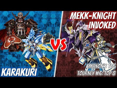 Yu-Gi-Oh! Emanon's TCG Tournament #6 | Top 8: Karakuri Combo vs. Mekk-Knight Invoked