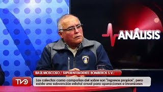 ¿De qué forma logra financiarse el cuerpo de bomberos en San Vicente?