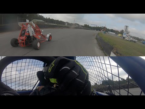 BK Rallycross Round 4 Valkenswaard - X Cross Car onboard practice Jan Keller