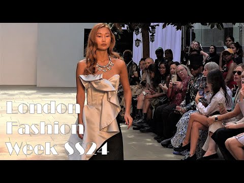 Eyes on London Fashion Week | Emerge #SS24 Catwalk | Sept 2023 DSQ | Ally Brenner Designs(Australia)