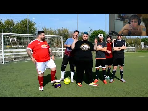 BLUR reaction a CICCIOGAMER crossbar challenge epica! con penitenza ELETTRICA!