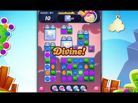 Candy Crush Saga Level 4699 -  NO boosters