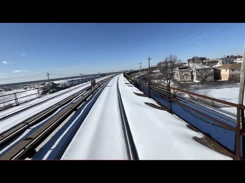 — Front View From Far Rockaway To 207th St - Via Express #MTA