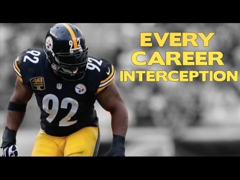 James Harrison Every Career Interception ᴴᴰ