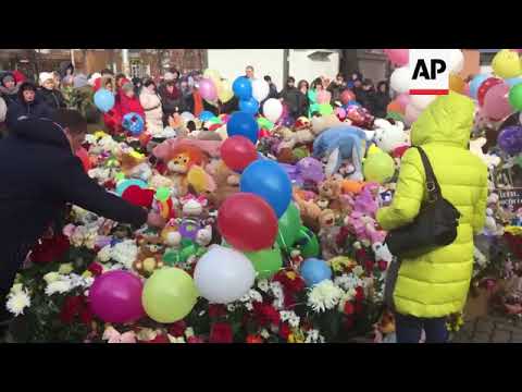 Russia - Fire in the Winter Cherry mall in the city of Kemerovo killed over 60 people, many of them