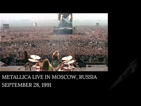 Metallica - Live in Moscow, Russia (September 28, 1991 - Tushino Airfield)