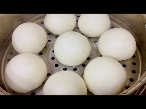 Hong Kong Style Steamed Custard Buns
