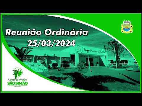 REUNIÃO ORDINÁRIA - 25/03/2024