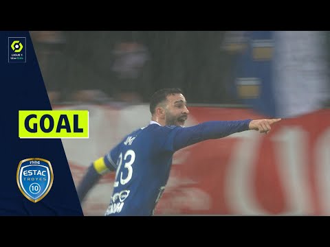 Goal Adil RAMI (45' +1 - ESTAC) STADE BRESTOIS 29 - ESTAC TROYES (5-1) 21/22