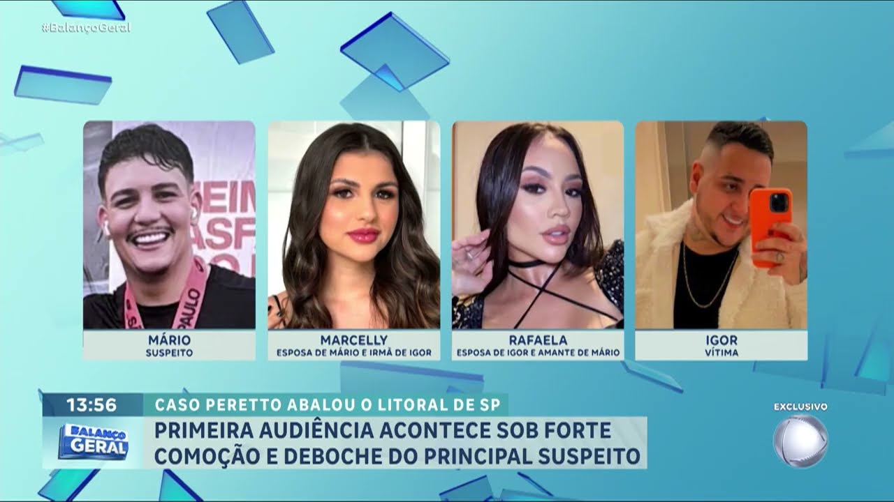 Novos desdobramentos no caso Igor Pereto: Irmã, esposa e cunhado passam por audiência