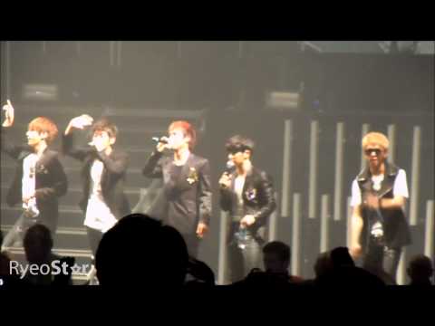 111205 United Cube Concert London - Beast - Bad Girl + Talking + Special