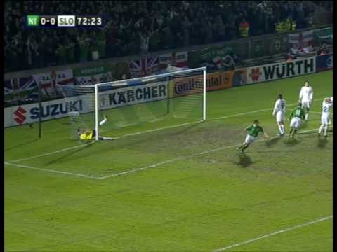 World Cup Qualification 2010 Northern Ireland - Slovenia