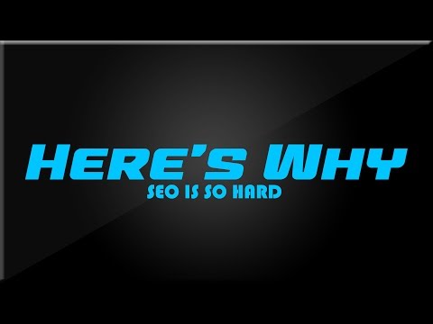 Seo Is Not Hard thumbnail