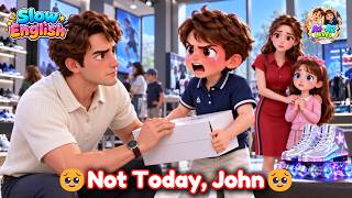 He Wanted New Skates So Badly, He Forgot to Be Kind | Slow English Story (A2)