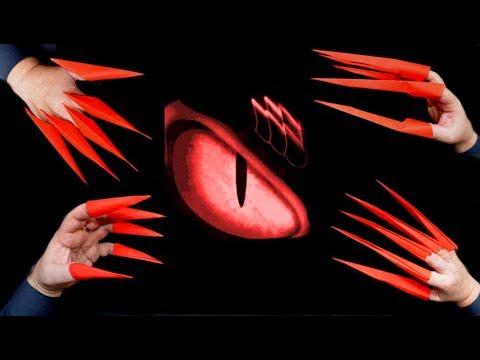 4 Awesome origami claws