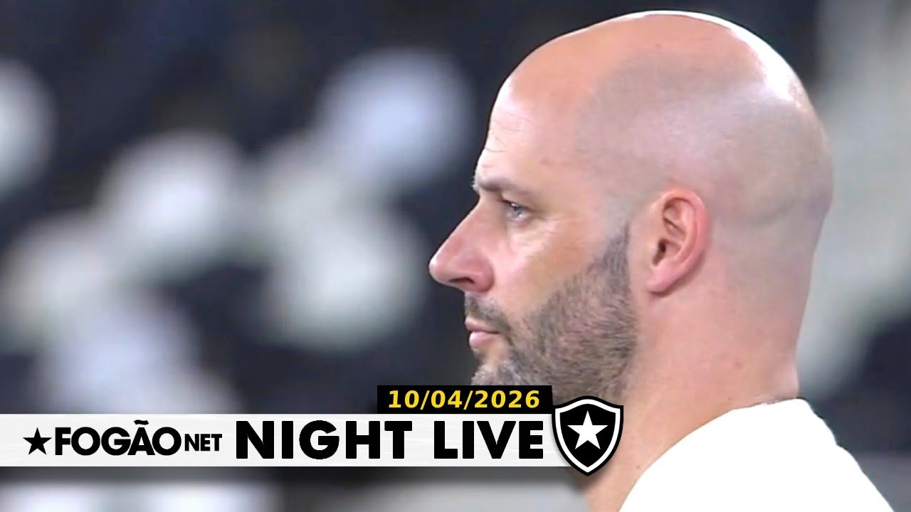NIGHT LIVE | A repercussão da estreia de Franclim Carvalho como técnico do Botafogo