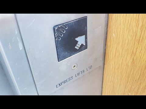 Express? Lift with weird call buttons