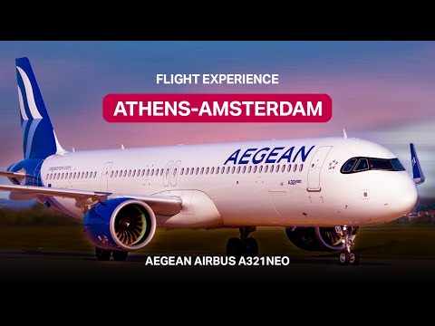FLIGHT REVIEW | AEGEAN AIRLINES A321NEO ATHENS (ATH) TO AMSTERDAM (AMS) | A3 626 27-10-2024