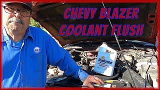 Chevy Blazer coolant flush