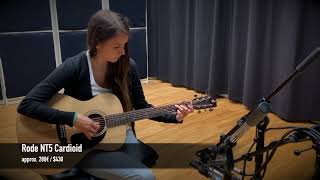 Video thumbnail for SE ELECTRONICS SE8 vs RODE NT5 vs OKTAVA MK012 vs STUDIO PROJECTS C4 - Acoustic Guitar Mic Shoot Out by AE PRODUCED BY EQUIANO