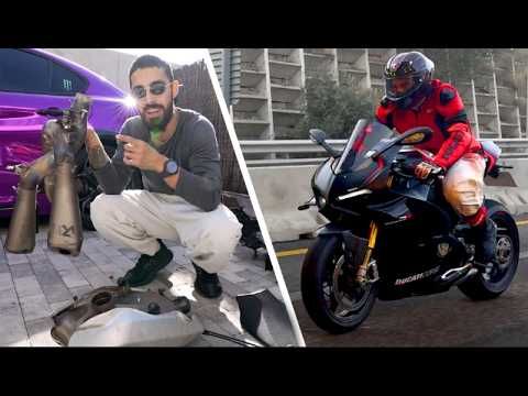 Akrapovic Escape a la Ducati Panigale V4SP (SUENA BRUTAL)