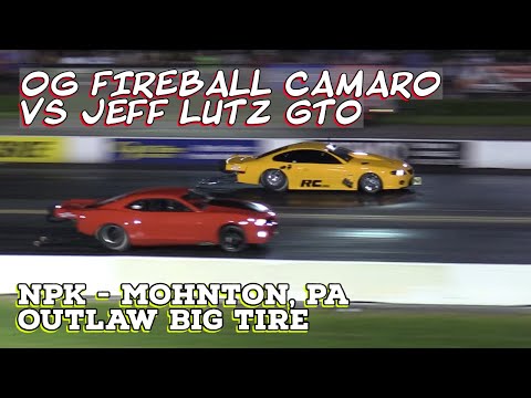 Street Outlaws 2021 No Prep Kings: Mohnton, PA - Outlaw Big Tire, OG Fireball Camaro BACK TO WORK