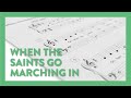 How To Play When The Saints Go Marching In Piano Lesson