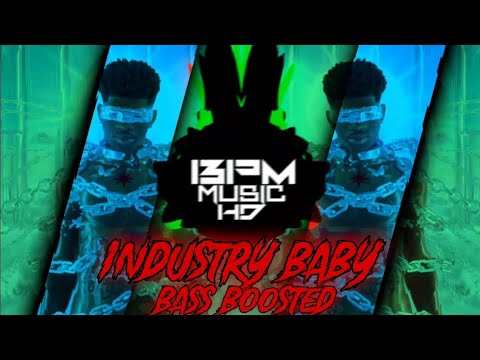 INDUSTRY BABY - HEDEGAARD Remix Bass 🎧 Boosted (official visualizer)