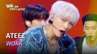 Download lagu ATEEZ (에이티즈) - WORK [Lyrics] | KBS WORLD TV 240607 mp3