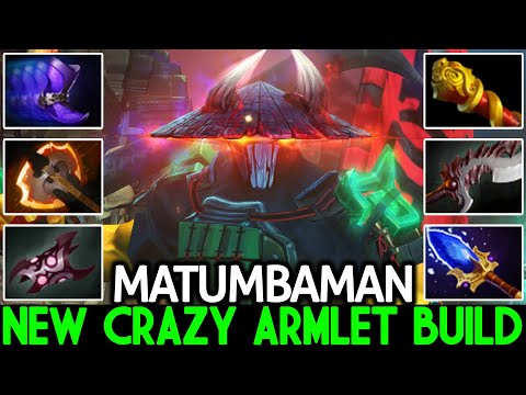 MATUMBAMAN [Juggernaut] New Crazy Armlet Build Top Pro Carry Dota 2