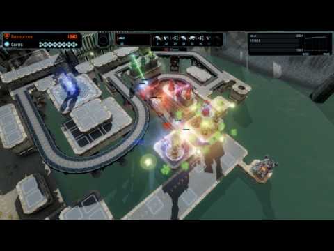 Defense Grid 2 - Mission 6 - Rapid Collapse - Super Grinder - Normal - Gold