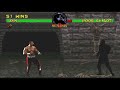 Mortal Kombat II Secret Noob Saibot Fight