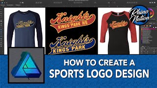 How To Create A Sports Logo Design | Affinity Designer