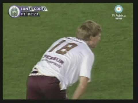 Lanús 1 - 0 Godoy Cruz (Apertura 2009 - Fecha 7 - Partido completo - Primer Tiempo)