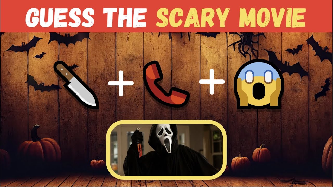 Guess the Scary Movie by Emoji! 🎃👻 100 Horror Movies Challenge 🔥