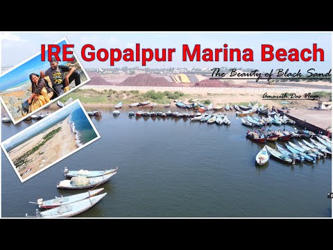 IRE Gopalpur Marina Beach , Berhampur || Best Beach of Ganjam ||Drone View ||  Amaresh Das Vlogs