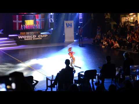 World Cup DANCESHOCK children disco dance solo Veronika Vobecka