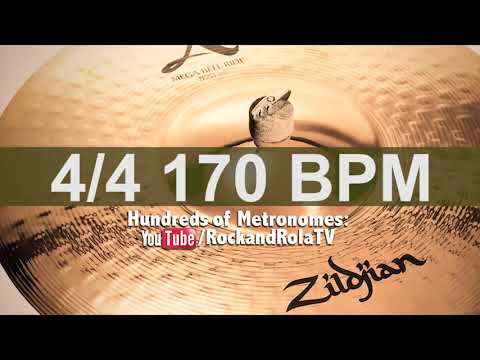 🔴 170 BPM Ride Metronome