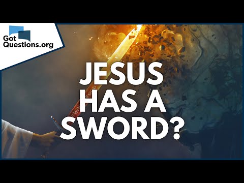 What did Jesus mean by coming to bring a sword in Matthew 10:34-36? |  GotQuestions.org