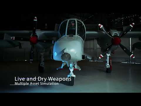OV-10 Bronco Delivers Live Close Air Support (CAS) - On Time, on Target!