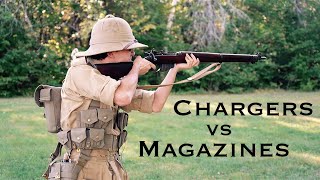 Loading the Lee-Enfield: Chargers vs Magazines